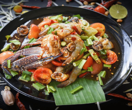 Salada de mariscos